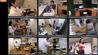 Mira Monroes 1st Gyno Exam with Pierced Nipples and Gaping