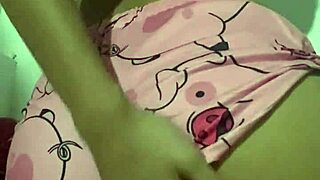 Innocent Young 18+ Woman Shows Off Her Pajamas Wanting Double Sex Hot Teen 18+18!