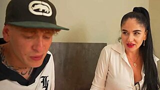 Pov: My Stepmom Rides Her Stepson's Big Cock to Get Back at His Dad