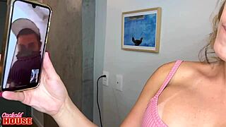 threesome with this delicious brazilian milf is amazing