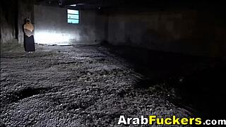 Arab working girl sucks and fucks western cock.