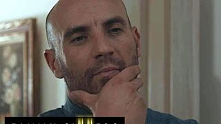 I got back at my sister by fucking her man hard. His cum washed my tits.