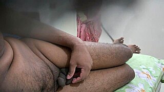 i watch maid kalpana as landlord jerks his cock