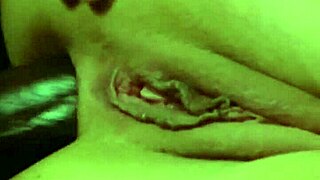 Horny Michelle's ass gets packed in an interracial threesome