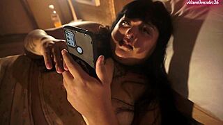 Stepbrother Tickles Sister Before Parents Arrive