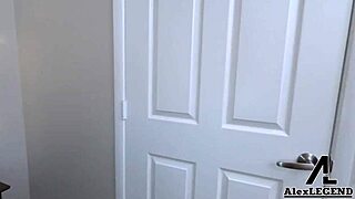 Covid Sex Time: Unemployed Samantha Mack Fucks Landlord Alex