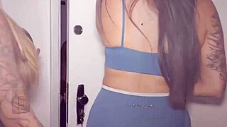 I ate my friend's pussy in a hot lesbian session.