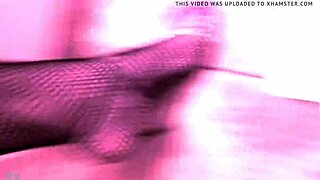 what's this crossdresser doing with feet and piss fun on dickgirls xyz