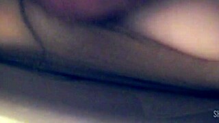 She excites me so much I rip her tights to fuck her ass