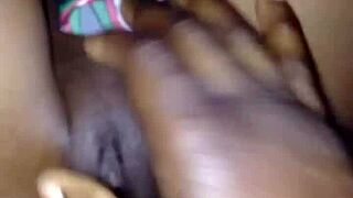 Ebony Hooker Takes Monster Black Cock In Creamy Pussy