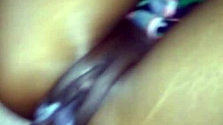 Ebony Hooker Takes Monster Black Cock In Creamy Pussy