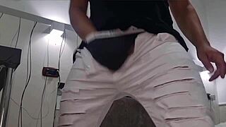 Intense Anal And Handjob With Hot Moans And Huge Cock Cum!