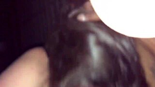 Husband films young black bull cumming in his wife's mouth