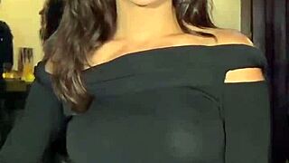 Hot Actress Showcases Boob and Nipple in Sensual Display