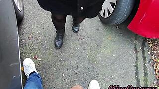 i flash my cock to a girl on the street and she helps me cum.