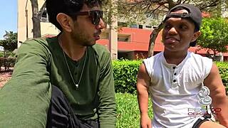 Un debut a lo grande el mini personal trainer le hace mover las nalgas a culona desesperada por sexo