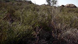 Intense Outdoor Rough Fucking Arab Pussy Dripping Wet with Orgasm