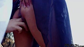 Exotic Dancer Swallows Cum Teasingly