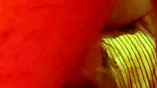 She swallowin my cock with deepthroat and gaggin