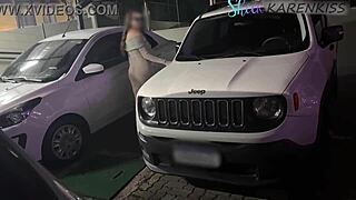 Paguei Um Boquete Para O Manobrista No Estacionamento Da Festa Na Frente Do Corno - Karenkiss