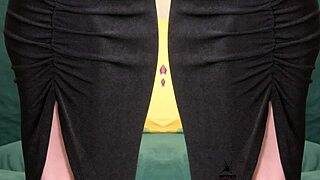 Kit Summers in Black Outfit Lookshot