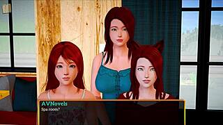 My new family shares everyday moments together