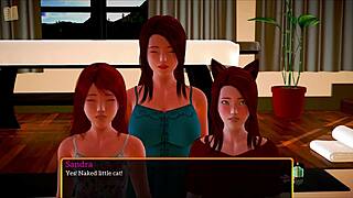 My new family shares everyday moments together