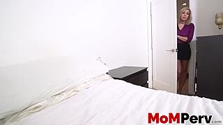 Sophia deluxe teases stepson with cock and balls sucking