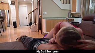step daughter wants to comfort her lonely daddy in her own way - mydadsex