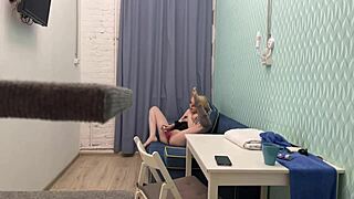 first time fucking this blonde chick