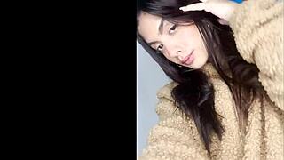 galatea - latina babe gets way too much cum on her face during casting