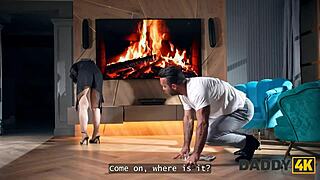 Daddy4k Horny Teen 18+ With Perfect Natural Body Cheats On Bf In Bedroom