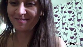 Glamorous Czech Cutie Teased In Supermarket