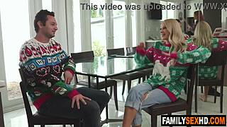 Step-dad fucks step-daughter while stepmom is away