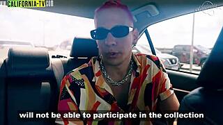 influencer masturbates naked in taxi, what would you do?