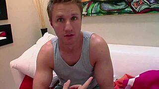 Redhead milf with a perfect body gets her tight pussy hammered in doggystyle on the bed