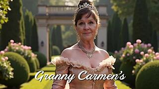 Granny Catwoman Licks My Pussy Hard!