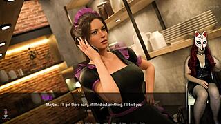 Kate 27 Enjoys Outdoor Teasing in Leather Stockings