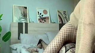 Five Fucking Pounding Ladyboy Dick Asian Wearing Stockings