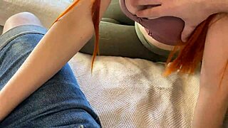 My Friend's Red-Haired Stepmom Seduced And Fucked Me