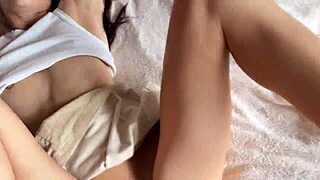 i talked a cute brunette teen into anal sex and she loved every second of it