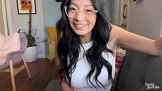 Step sis cheats on her BF and squirts all over me - Cami Strellax Scott Stark?