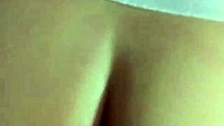 big ass in mini skirt takes dildo