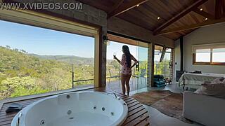 Renatinha, you being naughty in the cabin?