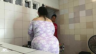 I Hide Camera In Kitchen To Record Stepson Fucking My Pussy Alone At Home