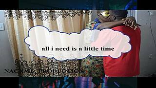 my curvy landlady came for rent, but wanted my huge black cock