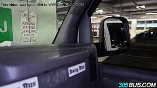 Alina Li Needs Lots of Cock on the Bus