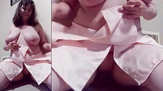 Slut Shows Off Her Huge Natural Tits And Nipples Compilation!