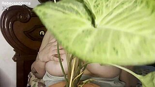 Big Natural Tit Wife Wiggles in Shower for Husband