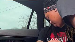 Sucking big black cock for air forces sneakers 😈